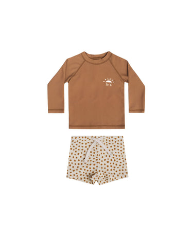 Rylee + Cru Boys Rashgaurd Set, Spots